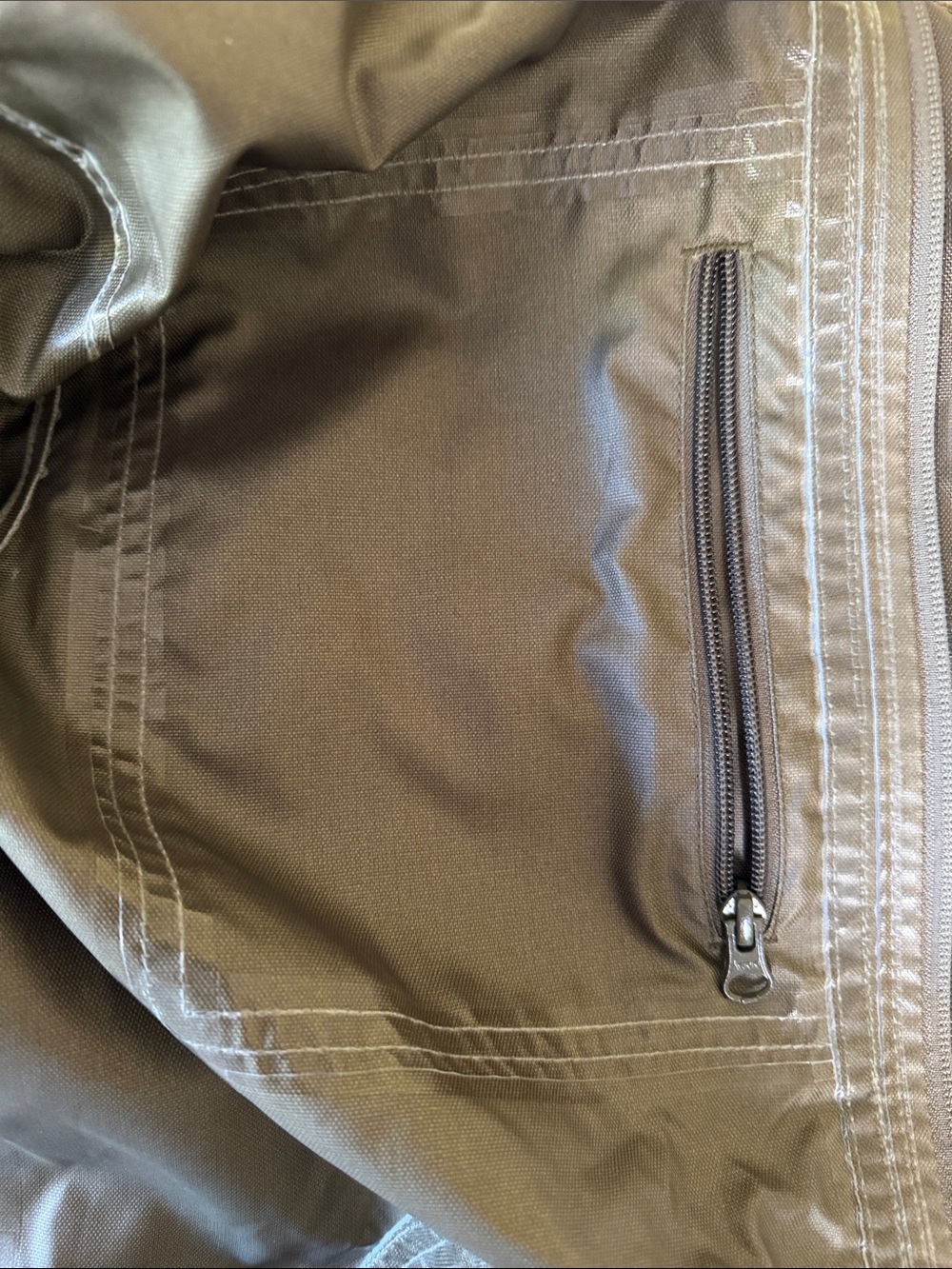 Carhartt Men's Dark Olive Hooded Storm Defender Jacket Medium - Picture 7 of 8
